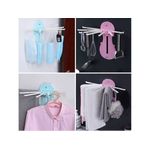 Casa si Gradina - Bucatarie si vesela - Organizare si depozitare bucatarie - Suporturi tacamuri si vase - Suport multifunctional pentru bucatarie, Roz, 26,5 x 39 x 21 cm - Infinity.ro