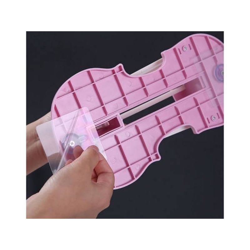 Casa si Gradina - Bucatarie si vesela - Organizare si depozitare bucatarie - Suporturi tacamuri si vase - Suport multifunctional pentru bucatarie, Roz, 26,5 x 39 x 21 cm - Infinity.ro