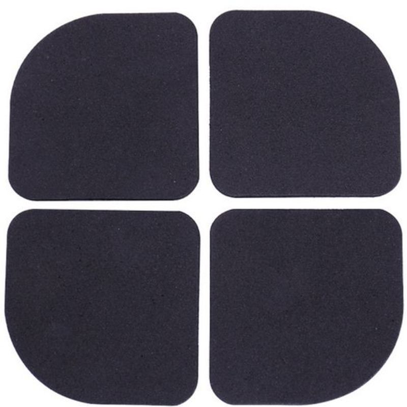 Electronice si Electrocasnice - Masini de spalat vase - Accesorii masini de spalat vase - Set 4 suporti antivibratii pentru masinile de spalat sau mobilier din spuma EVA, Negru, 7.7 x 7.7 x 0.7 cm - Infinity.ro
