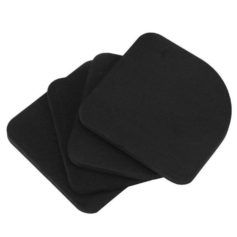 Electronice si Electrocasnice - Masini de spalat vase - Accesorii masini de spalat vase - Set 4 suporti antivibratii pentru masinile de spalat sau mobilier din spuma EVA, Negru, 7.7 x 7.7 x 0.7 cm - Infinity.ro