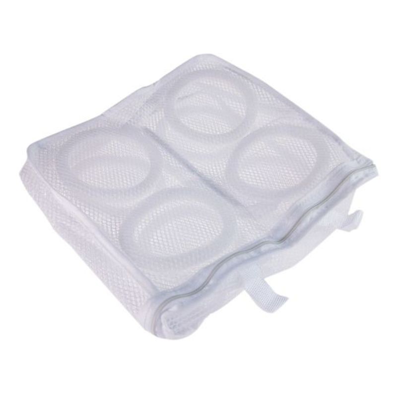 Electronice si Electrocasnice - Masini si uscatoare de rufe - Accesorii masini de spalat si uscatoare - Saculet pentru spalarea si uscarea pantofilor ce necesita o protectie ridicata, Alb - Infinity.ro