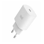 Laptop, Telefoane si Tablete - Telefoane mobile si accesorii - Accesorii Telefoane - Incarcatoare telefoane - Incarcator retea - USB type C PD 25W PPS alb Well PSUP-USB-WPD2501WE-WL - Infinity.ro