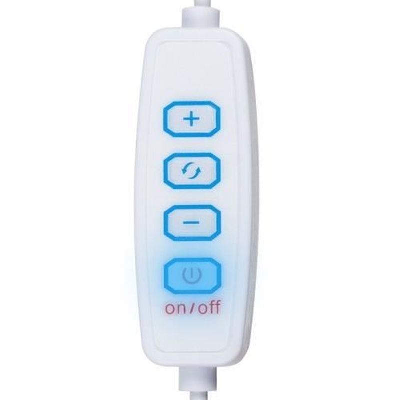 Casa si Gradina - Corpuri si surse de iluminat - Becuri si tuburi neon - Becuri - Becuri LED pentru oglinda, masa de toaleta, machiaj, cu panou control, 30 moduri iluminare, USB, set 10 buc, Malatec - Infinity.ro