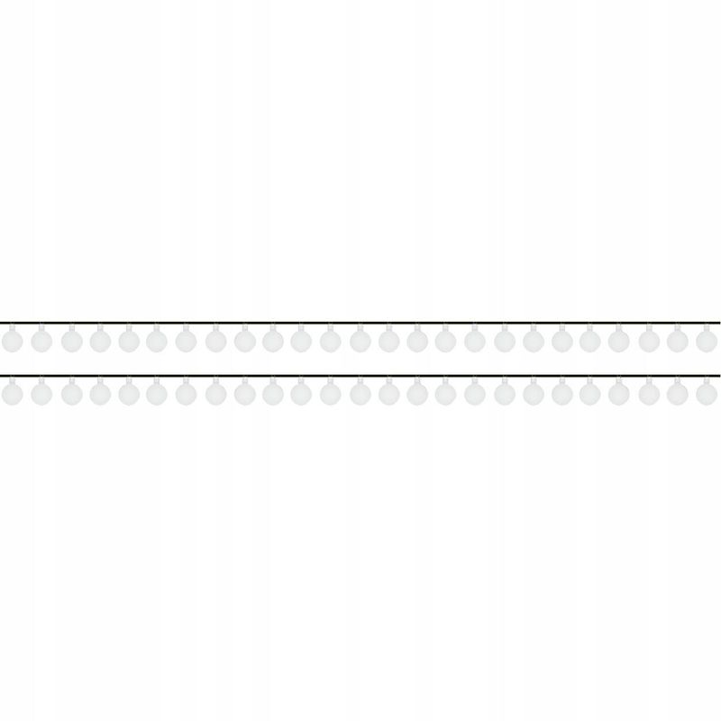 Casa si Gradina - Decoratiuni - Decoratiuni petrecere - Bannere si ghirlande decorative - Ghirlanda solara tip sirag de becuri multicolore, 8 moduri iluminare, interior-exterior, IP44, 50 becuri, 7 m - Infinity.ro