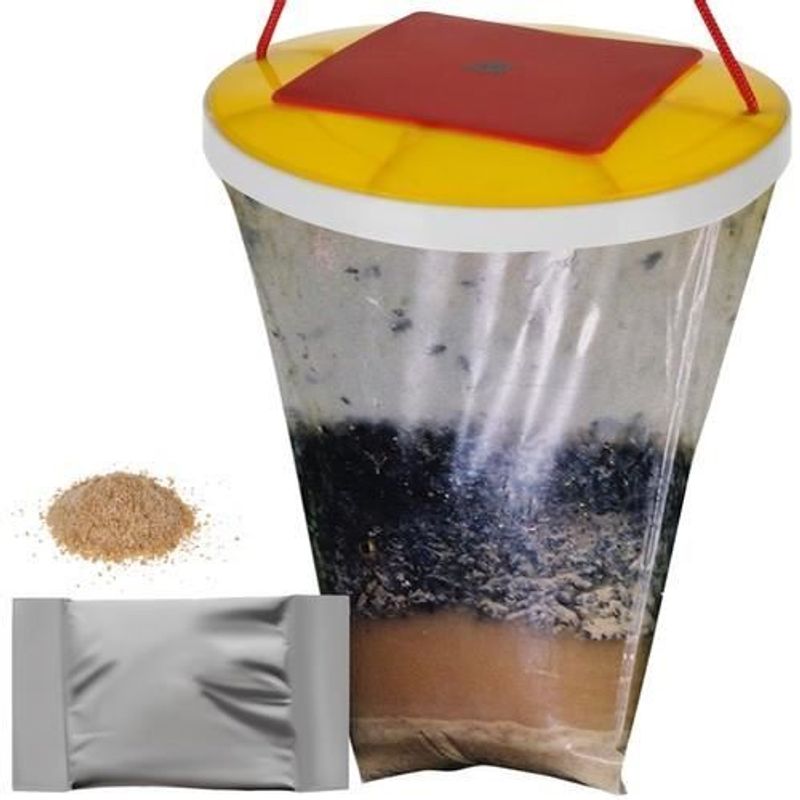 Casa si Gradina - Gradinarit si plante - Intretinere gradina - Articole daunatori gradina - Capcana pentru insecte, plastic, 20x28 cm, Malatec - Infinity.ro