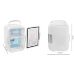 Electronice si Electrocasnice - Aparate frigorifice - Frigidere - Frigider turistic, mini, 12V/220V, alb, 4 L, 17.5x23.5x25 cm, Malatec - Infinity.ro