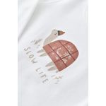 Fashion, accesorii si bijuterii - Copii - Imbracaminte copii - Treninguri si compleuri copii - Set 3 piese Broscuta cu body, pantalonasi si vestuta din 80%bumbac organic si 20% poliester - Caramiziu, BabyCosy (Marime: 18-24 - Infinity.ro