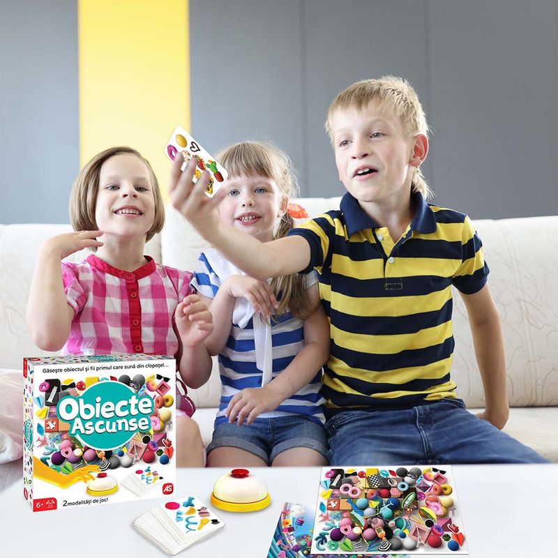 Jucarii, Copii si Bebe - Jucarii si jocuri - Jocuri si puzzle - Jocuri de societate - Joc de societate as obiecte ascunse, multicolor, 2-6 jucatori, varsta 6+ - Infinity.ro