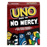 Jucarii, Copii si Bebe - Jucarii si jocuri - Jocuri si puzzle - Jocuri de societate - Joc de societate mattel uno no mercy, cartonase multicolor, 7+ ani, pachet 112 bucati - Infinity.ro