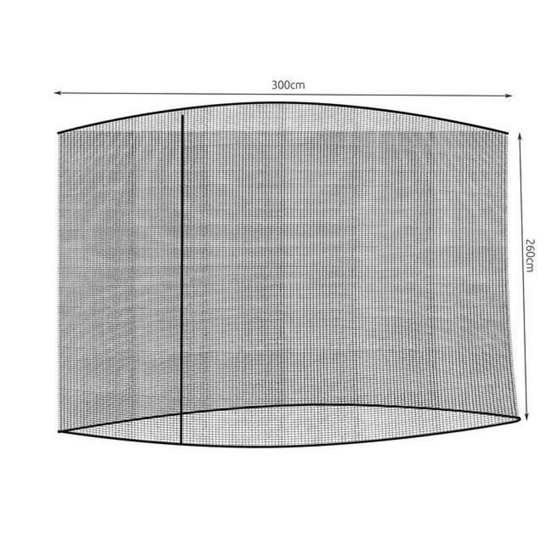 Casa si Gradina - Gradinarit si plante - Intretinere gradina - Articole daunatori gradina - Plasa tantari, muste si alte insecte, pentru umbrela de gradina, 300x260 cm - Infinity.ro