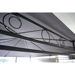 Casa si Gradina - Gradina si terasa - Umbrele si pavilioane - Pavilioane - Pavilion pentru gradina/terasa, cadru metalic, gri, 3x3x2.55 m, Elena - Infinity.ro