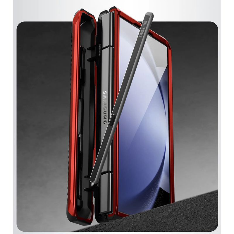 Laptop, Telefoane si Tablete - Telefoane mobile si accesorii - Accesorii Telefoane - Huse telefoane - Husa pentru Samsung Galaxy Z Fold6 + Folie, I-Blason Armorbox, Ruddy - Infinity.ro