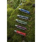 Sport si Outdoor - Camping - Cutite, bricege si accesorii - Cutite si bricege - Cutit de buzunar N°08, inox, 8,5cm, "Colorama", Red - Opinel - Infinity.ro