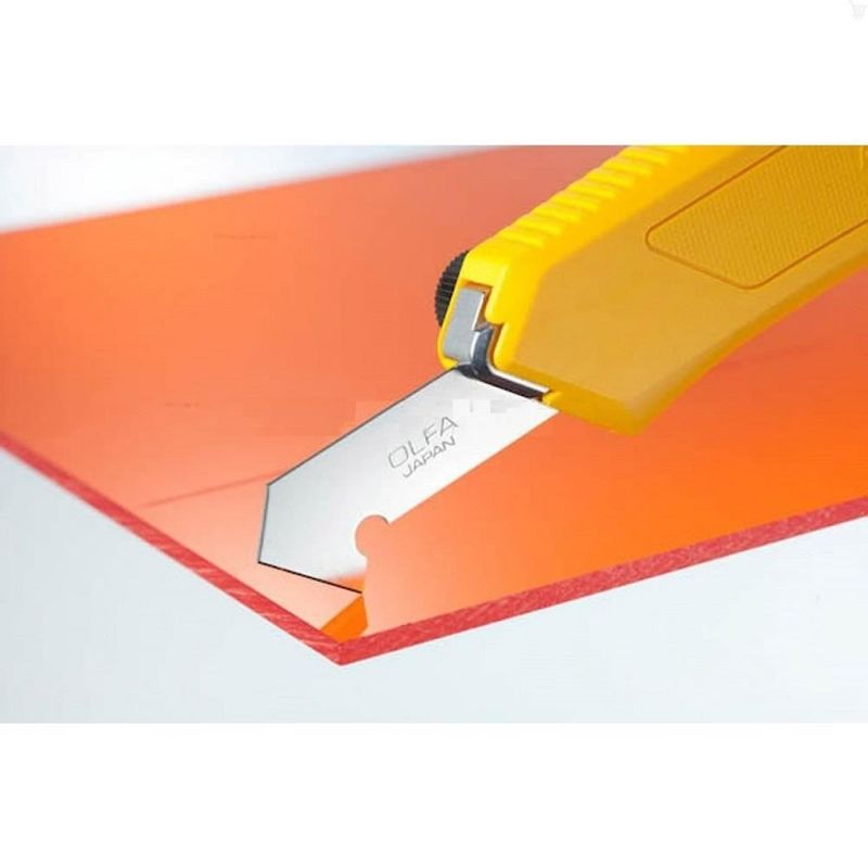 Carti si Birotica - Birotica - Accesorii de birou - Foarfece si cuttere - Cutter profesional pentru taierea materialelor plastice, acrilice, PVC, 13 mm, Olfa - Infinity.ro