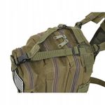 Sport si Outdoor - Articole de voiaj - Rucsacuri - Ghiozdan/rucsac tactic, Trizand, 5 compartimente, poliester 600D, verde, 26 L, 28x16x44 cm - Infinity.ro