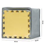 Casa si Gradina - Textile si covoare - Covoare - Covoare copii - SALTEA DE JOACA KINDERKRAFT LUNO, SPUMA, YELLOW - Infinity.ro