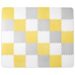 Casa si Gradina - Textile si covoare - Covoare - Covoare copii - SALTEA DE JOACA KINDERKRAFT LUNO, SPUMA, YELLOW - Infinity.ro