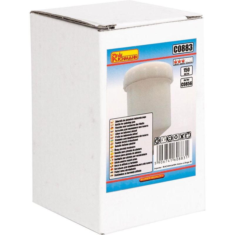 Casa si Gradina - Constructii - Vopsea si tencuieli - Pistoale si sisteme de vopsit si tencuit - Vas plastic rezerva pentru pistol vopsit C0856, 0.15 L, Richmann - Infinity.ro