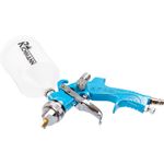 Casa si Gradina - Constructii - Vopsea si tencuieli - Pistoale si sisteme de vopsit si tencuit - Pistol de vopsit, mini, vas superior, plastic, HVLP, 0.6 L, 1.4 mm, Richmann - Infinity.ro