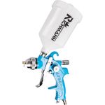 Casa si Gradina - Constructii - Vopsea si tencuieli - Pistoale si sisteme de vopsit si tencuit - Pistol de vopsit, mini, vas superior, plastic, HVLP, 0.6 L, 1.4 mm, Richmann - Infinity.ro