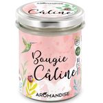 Casa si Gradina - Decoratiuni - Aromaterapie si lumanari - Lumanari si candele - Lumanare parfumata naturala Caline (imbratisare), vegana, 150g Aromandise - Infinity.ro