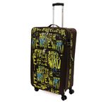 Sport si Outdoor - Articole de voiaj - Trolere - Troler Colage, Lamonza, 77x45x28 cm, expandabil, 3.4 kg, print - Infinity.ro