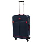 Sport si Outdoor - Articole de voiaj - Trolere - Troler Dortmund, Lamonza, 80x46x28 cm, 3.4 kg, expandabil 30%, albastru - Infinity.ro