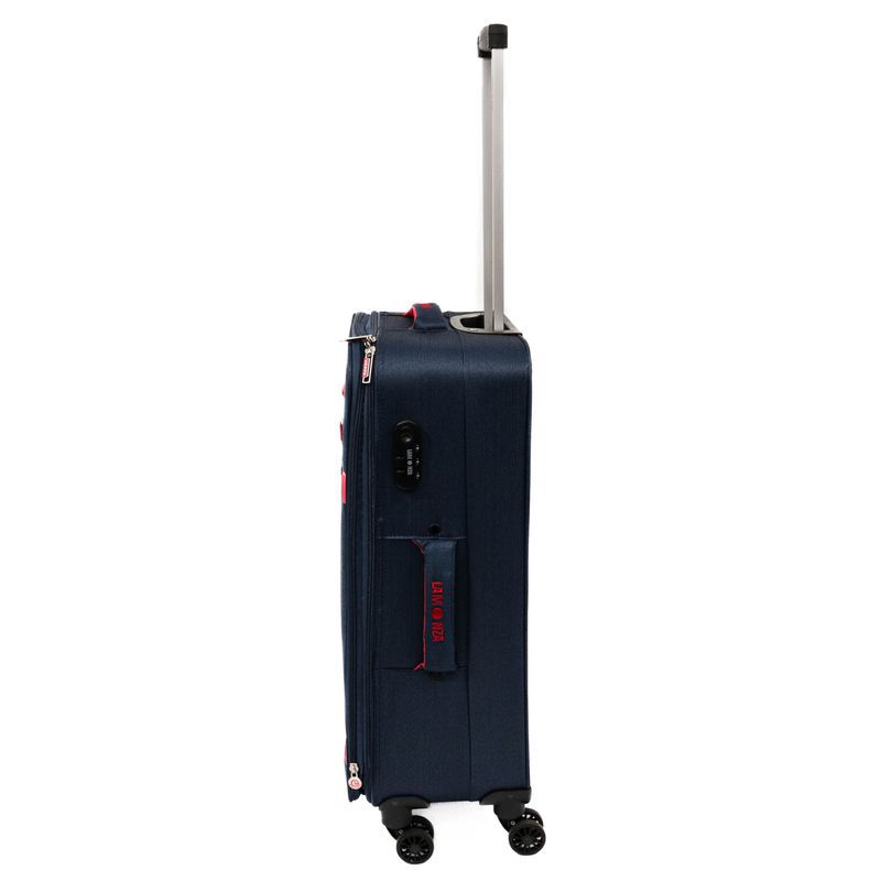 Sport si Outdoor - Articole de voiaj - Trolere - Troler Dortmund, Lamonza, 80x46x28 cm, 3.4 kg, expandabil 30%, albastru - Infinity.ro