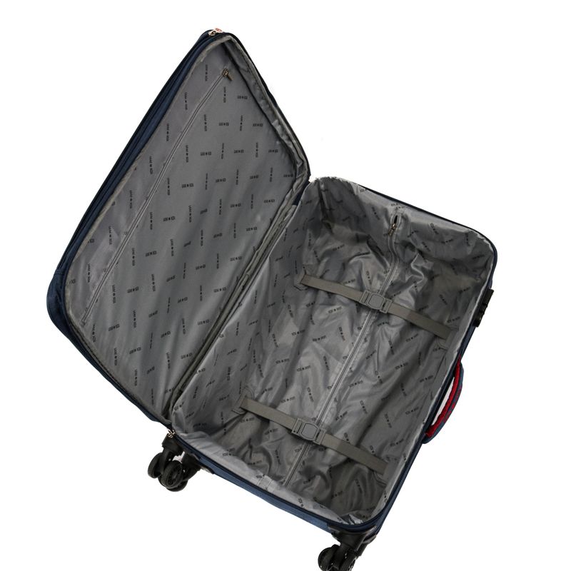 Sport si Outdoor - Articole de voiaj - Trolere - Troler Dortmund, Lamonza, 70x41x25 cm, 2.9 kg, extensibil 30%, albastru - Infinity.ro