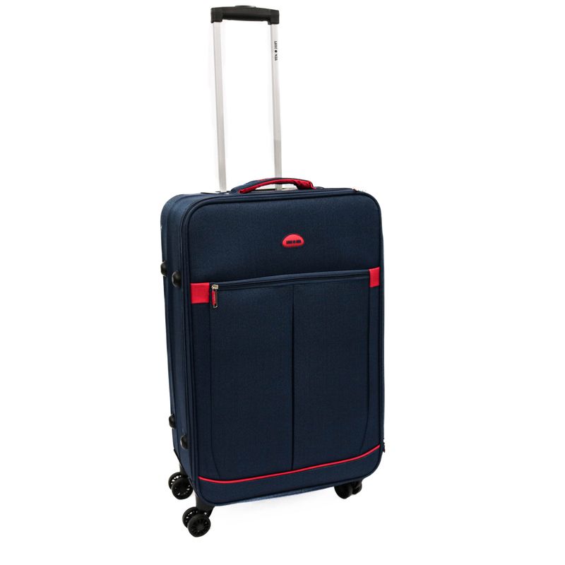 Sport si Outdoor - Articole de voiaj - Trolere - Troler Dortmund, Lamonza, 70x41x25 cm, 2.9 kg, extensibil 30%, albastru - Infinity.ro