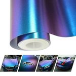 Auto si Moto - Piese auto si accesorii - Piese auto - Tuning - Folie auto Cameleon Albastru/Violet pentru colantare integrala, Termoplastica, cu tehnologie "BUBBLE FREE", finisaj Lucios, dime - Infinity.ro