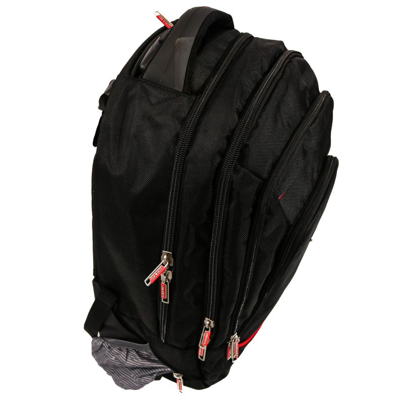 Sport si Outdoor - Articole de voiaj - Rucsacuri - Rucsac cu troler Smiley, Lamonza, 46x34x18 cm, negru - Infinity.ro