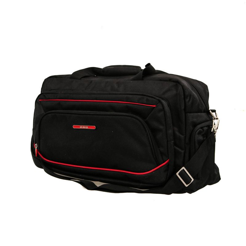 Sport si Outdoor - Articole de voiaj - Genti voiaj - Geanta de voiaj Smiley, Lamonza, 49x27x24 cm, negru - Infinity.ro