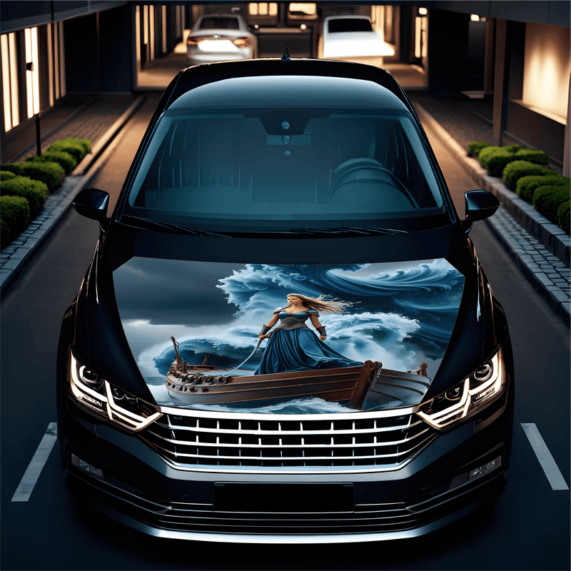 Auto si Moto - Piese auto si accesorii - Piese auto - Tuning - Folie Capota Auto "Hood Art" rezistenta la exterior, marime S (150 x 110cm) - Cod: AVX-CAPOTA-013S - Infinity.ro