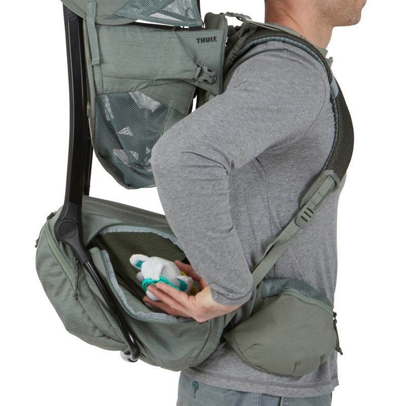 Sport si Outdoor - Articole de voiaj - Rucsacuri - Rucsac transport copii, Thule, Sapling, Agave - Infinity.ro