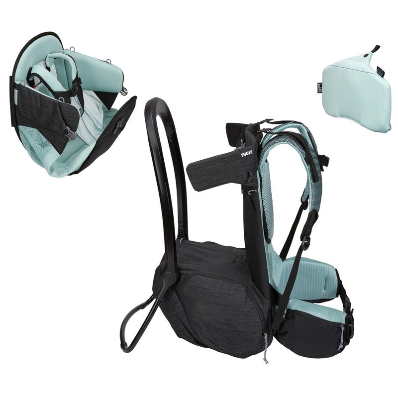Sport si Outdoor - Articole de voiaj - Rucsacuri - Rucsac transport copii, Thule, Sapling, Negru - Infinity.ro