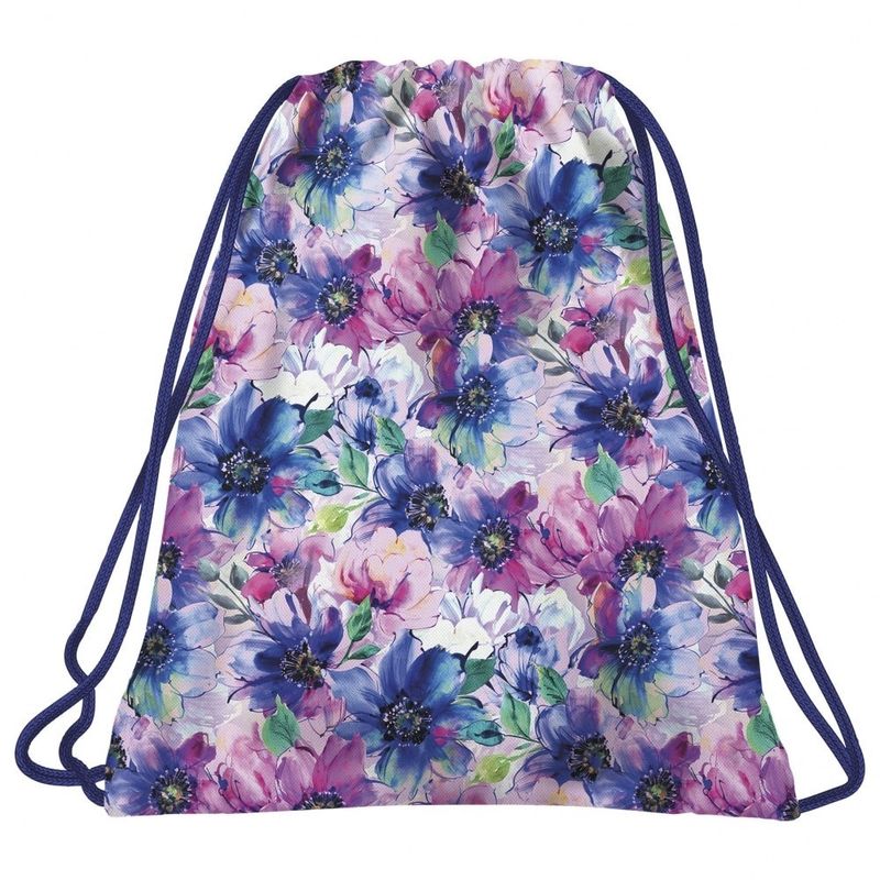 Sport si Outdoor - Articole de voiaj - Rucsacuri - Sac sport pentru pantofi, BACKUP, 41 x 35 cm, Multicolor, Flowers WOB5A07 - Infinity.ro