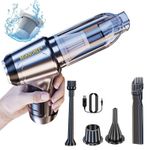Auto si Moto - Intretinere auto - Aspiratoare auto - Aspirator de Mana Auto, MIANDREE®, Portabil, 3 in 1, Inverter, Functie de Aer Aspirare/Suflare, Putere de Aspirare 12.000 Pa, 35.500 rpm, Fara Fir, Filtru HEPA, Silentios - Infinity.ro