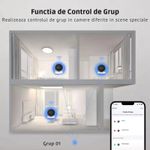 Casa si Gradina - Electrice - Smart Home - Centrale si module smart home - Termostat de Ambient Smart RF Wireless MIANDREE®, Programabil, Compatibil Orice Centrala Termica si Incalzire Pardoseala, Touchscreen, Tuya Smart Life, Alexa, Google - Infinity.ro