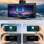 Auto si Moto - Electronice auto - Navigatii GPS - Navigatie Auto Universala 10.26" Full-Touch IPS HD, MIANDREE®, CarPlay/Android Auto Wireless, Camera Fata Reglabila 4K/1080P (Dashcam), Camera Marsarier Inclusa, DVR Multimedia, BT, FM, AUX, Split-Scr - Infinity.ro