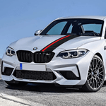 Auto si Moto - Piese auto si accesorii - Piese auto - Tuning - Sticker autoadeziv Tuning, model "Rally Stripe Carbon 3D", dimensiune 140 x 17 cm, culoare Negru/Rosu - Infinity.ro