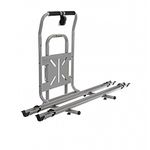Sport si Outdoor - Ciclism - Accesorii pentru biciclete - Suporturi accesorii biciclete - Suport bicicleta Peruzzo Stelvio 375/A 4X4 ALU cu prindere pe roata de rezerva pentru 2 biciclete - Infinity.ro