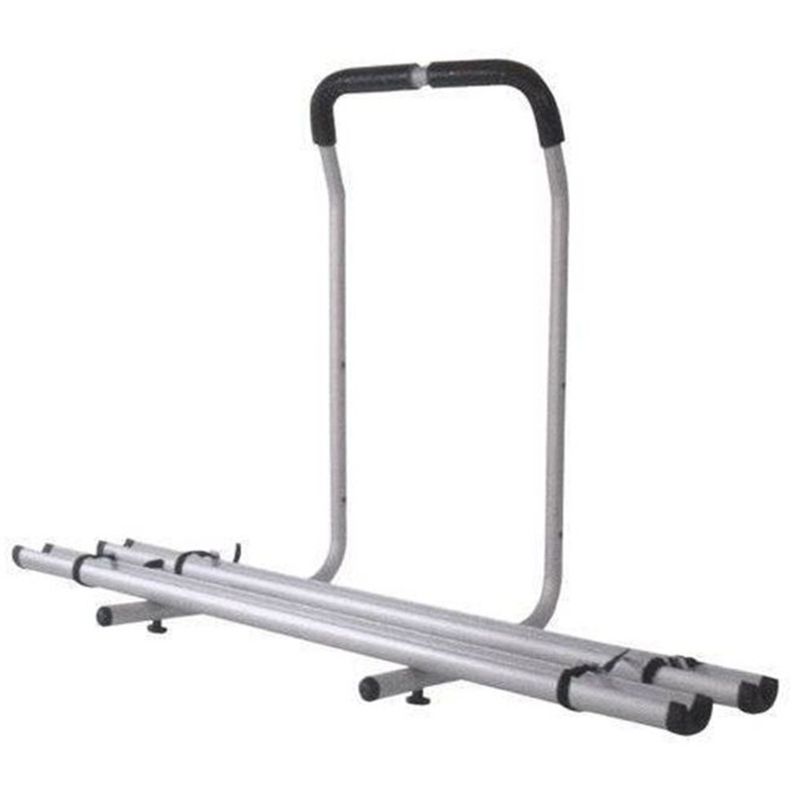 Sport si Outdoor - Ciclism - Accesorii pentru biciclete - Suporturi accesorii biciclete - Suport bicicleta Peruzzo Stelvio 375/A 4X4 ALU cu prindere pe roata de rezerva pentru 2 biciclete - Infinity.ro