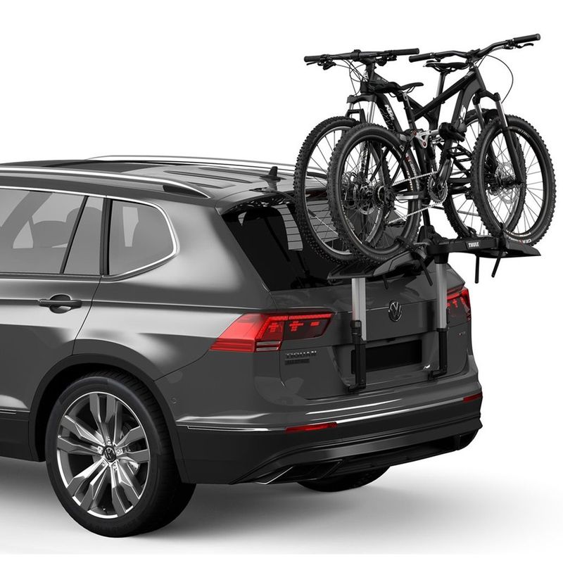 Sport si Outdoor - Ciclism - Accesorii pentru biciclete - Suporturi accesorii biciclete - Suport bicicleta Thule OutWay Platform 2 cu prindere pe haion pentru 2 biciclete - Infinity.ro