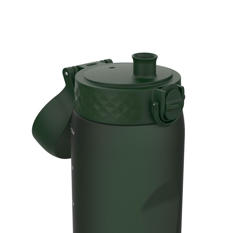 Casa si Gradina - Bucatarie si vesela - Cani si pahare - Sticle - Sticla apa, recyclon, 1L, Verde inchis - Ion8 - Infinity.ro