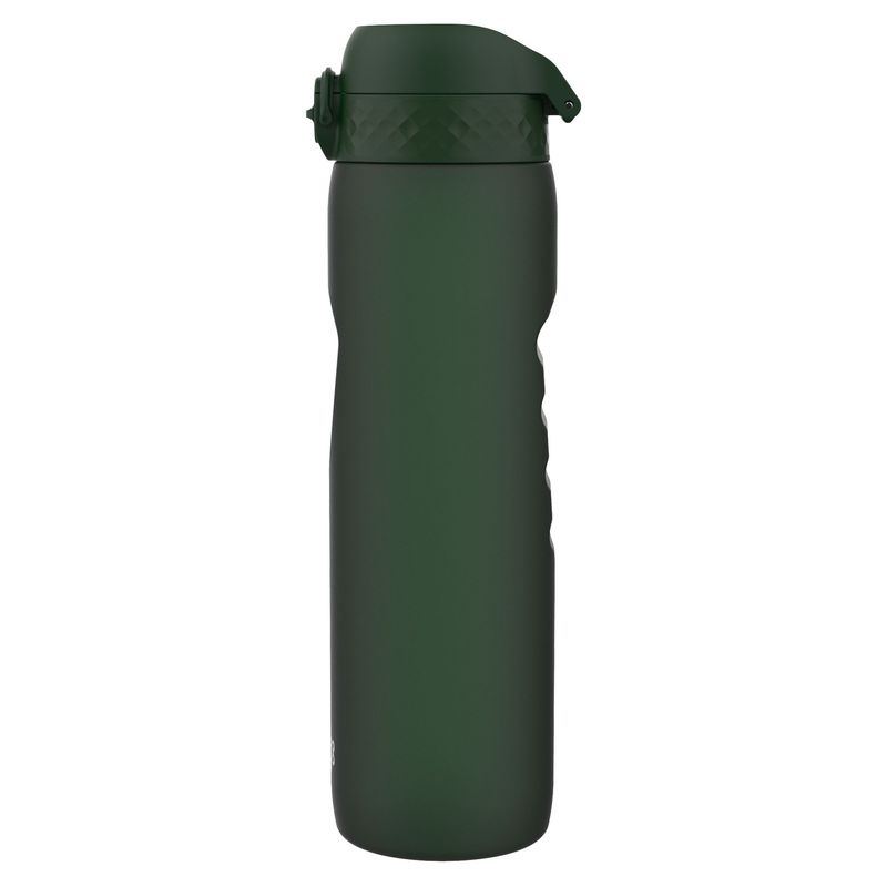 Casa si Gradina - Bucatarie si vesela - Cani si pahare - Sticle - Sticla apa, recyclon, 1L, Verde inchis - Ion8 - Infinity.ro