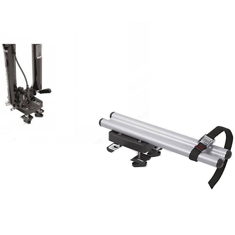 Sport si Outdoor - Ciclism - Accesorii pentru biciclete - Suporturi accesorii biciclete - Suport biciclete Peruzzo Pordoi 702 cu prindere pe bare transversale - Infinity.ro