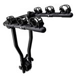 Sport si Outdoor - Ciclism - Accesorii pentru biciclete - Suporturi accesorii biciclete - Suport 3 biciclete Peruzzo Arezzo 667/3N cu prindere pe carligul de remorcare, Negru - Infinity.ro