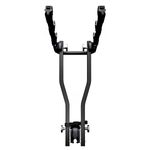 Sport si Outdoor - Ciclism - Accesorii pentru biciclete - Suporturi accesorii biciclete - Suport 3 biciclete Peruzzo Arezzo 667/3N cu prindere pe carligul de remorcare, Negru - Infinity.ro