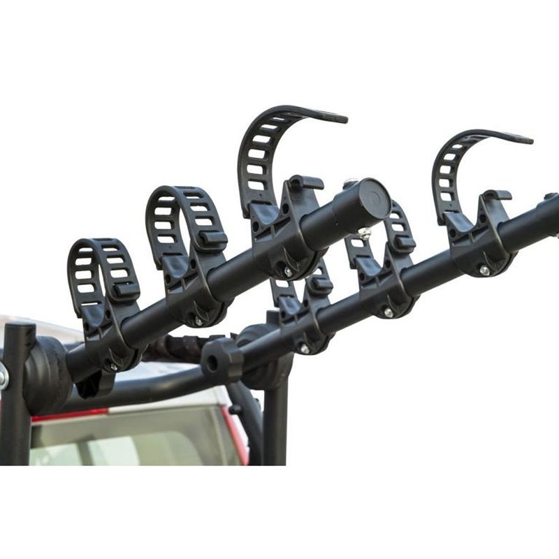 Sport si Outdoor - Ciclism - Accesorii pentru biciclete - Suporturi accesorii biciclete - Suport bicicleta Green Valley Adventure 160530 lung cu prindere pe haion pentru 3 biciclete - Infinity.ro